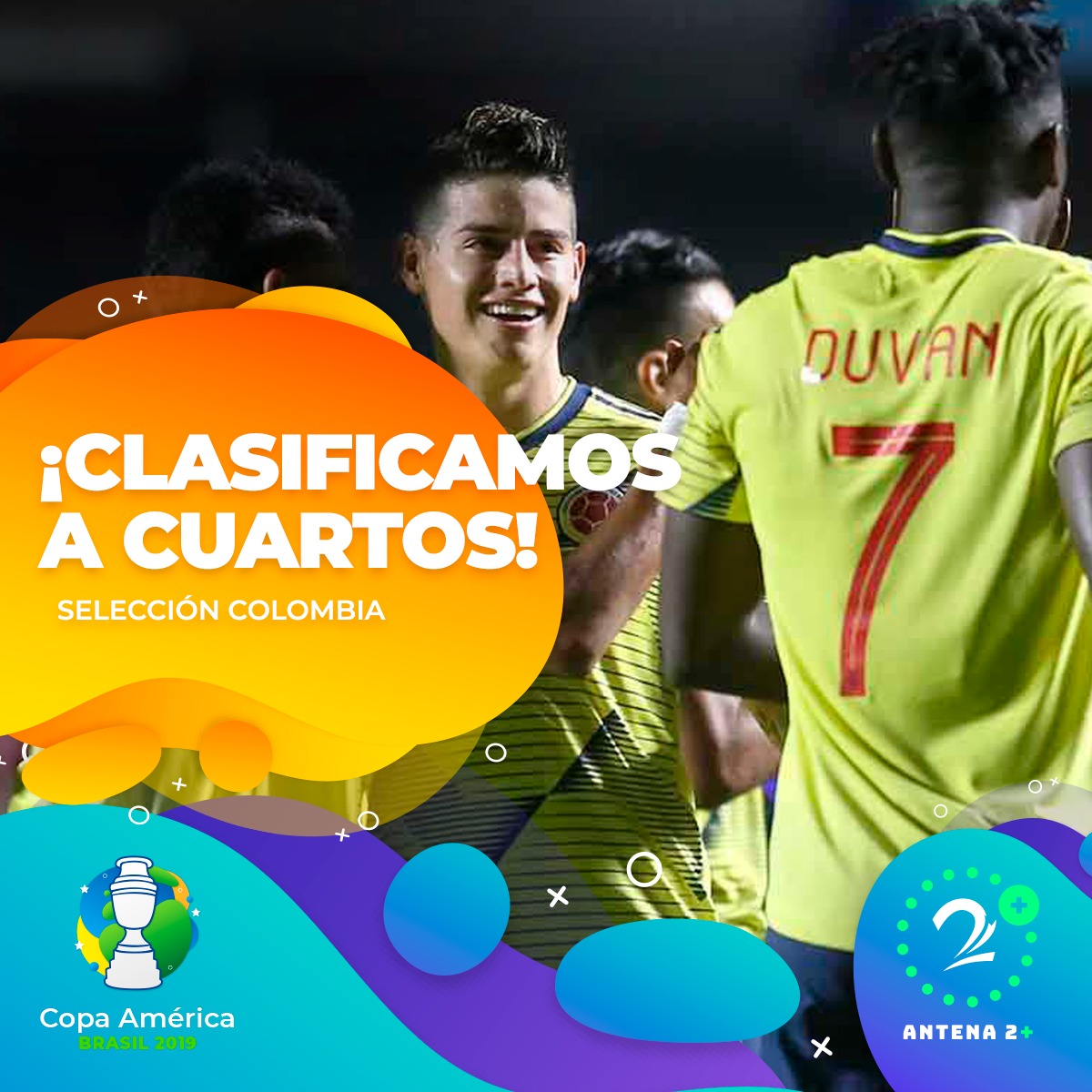 James  figura Copa América