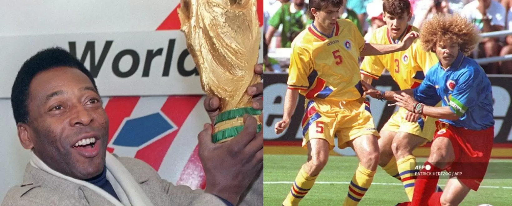 Pelé, su pifia con la Selección Colombia y la sentencia en el Mundial USA 94
