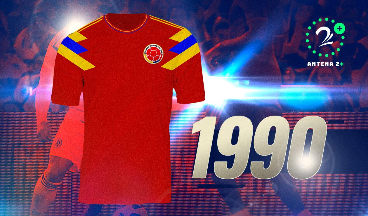 Camiseta Selección Colombia1990