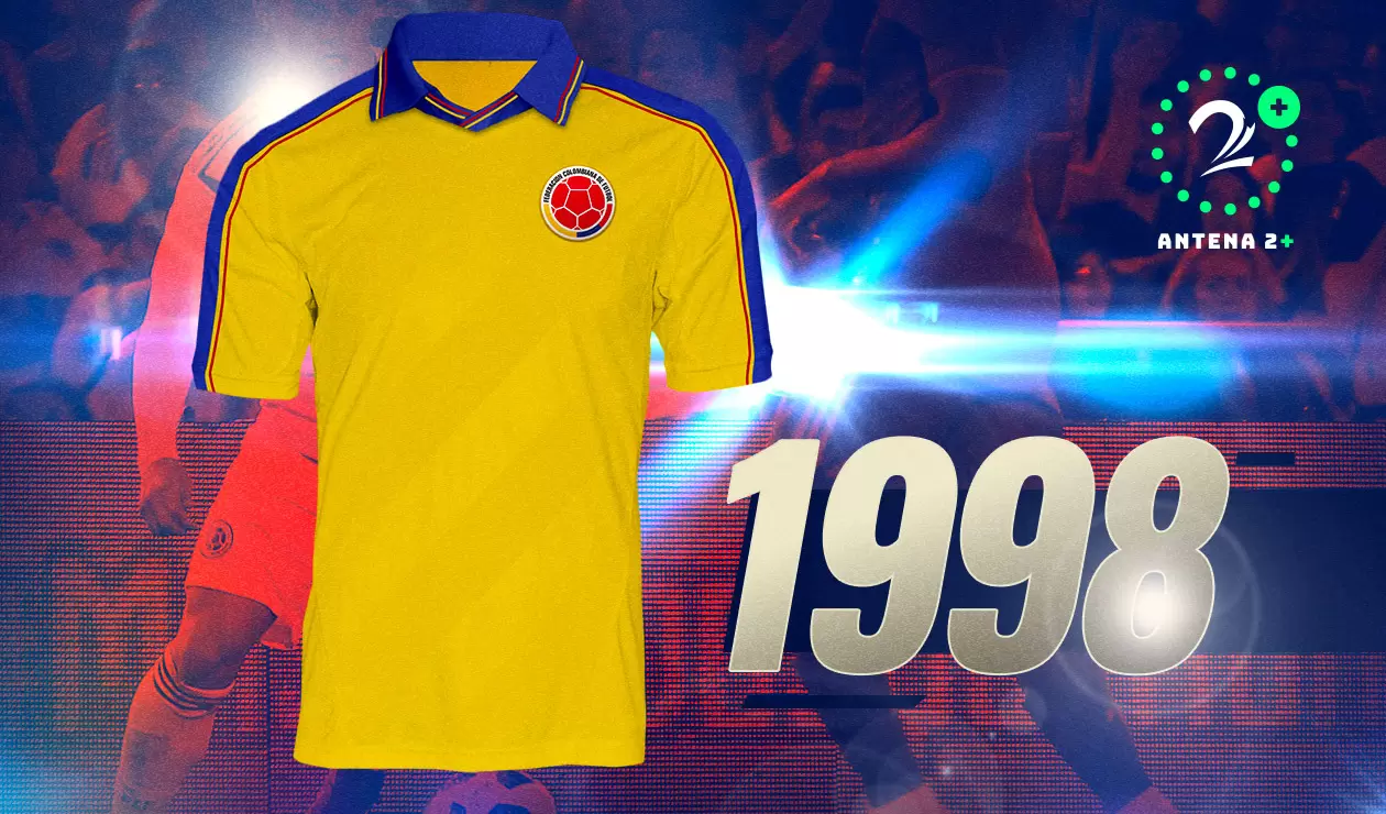Camiseta Selección Colombia1998