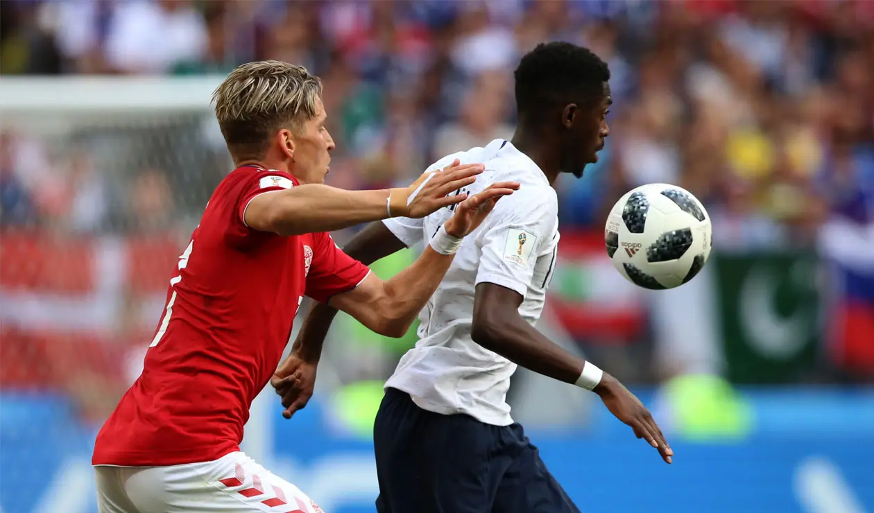 Francia y Dinamarca protagonizaron el primer 0-0 del Mundial