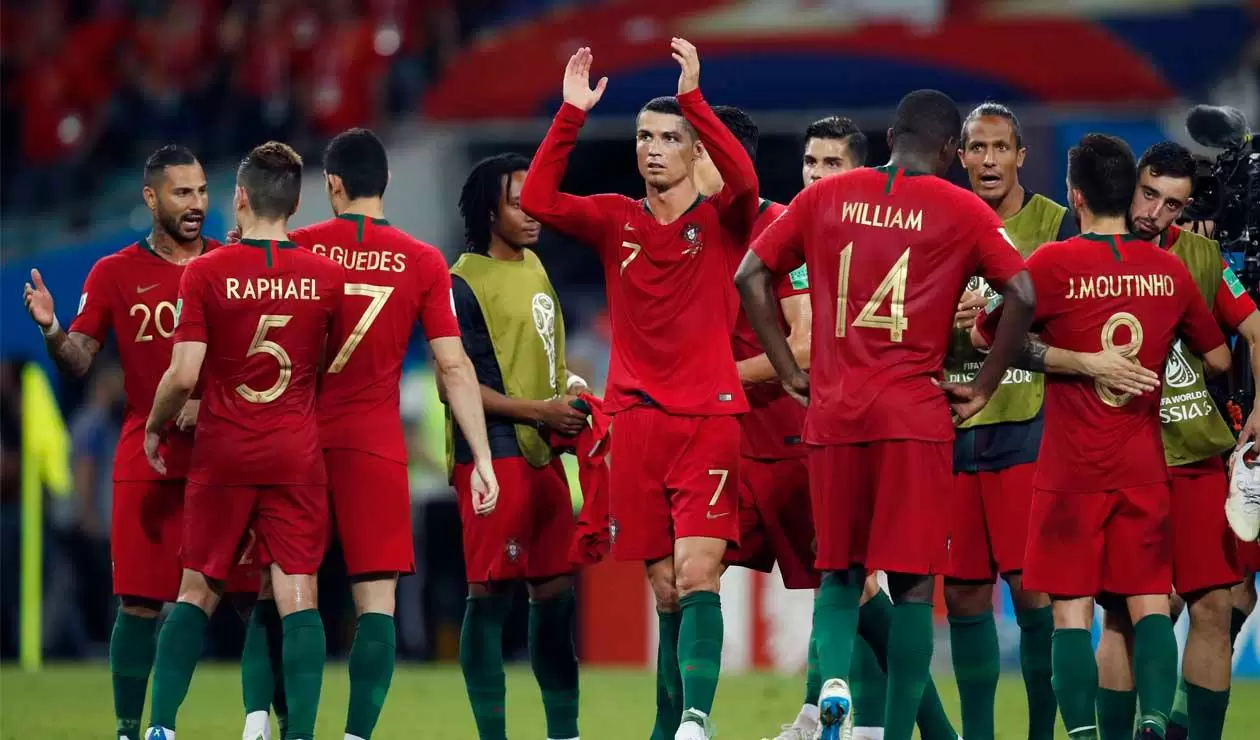 Portugal empató en su debut en el Mundial ante España