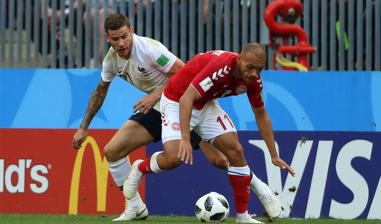 Francia y Dinamarca protagonizaron el primer 0-0 del Mundial