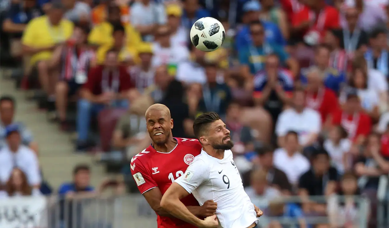 Francia y Dinamarca protagonizaron el primer 0-0 del Mundial