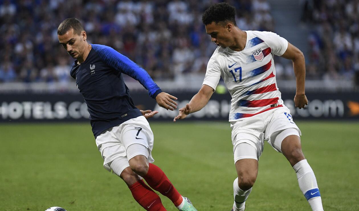 Francia Vs Estados Unidos en partido amistoso previo a la Copa Mundo Rusia 2018 