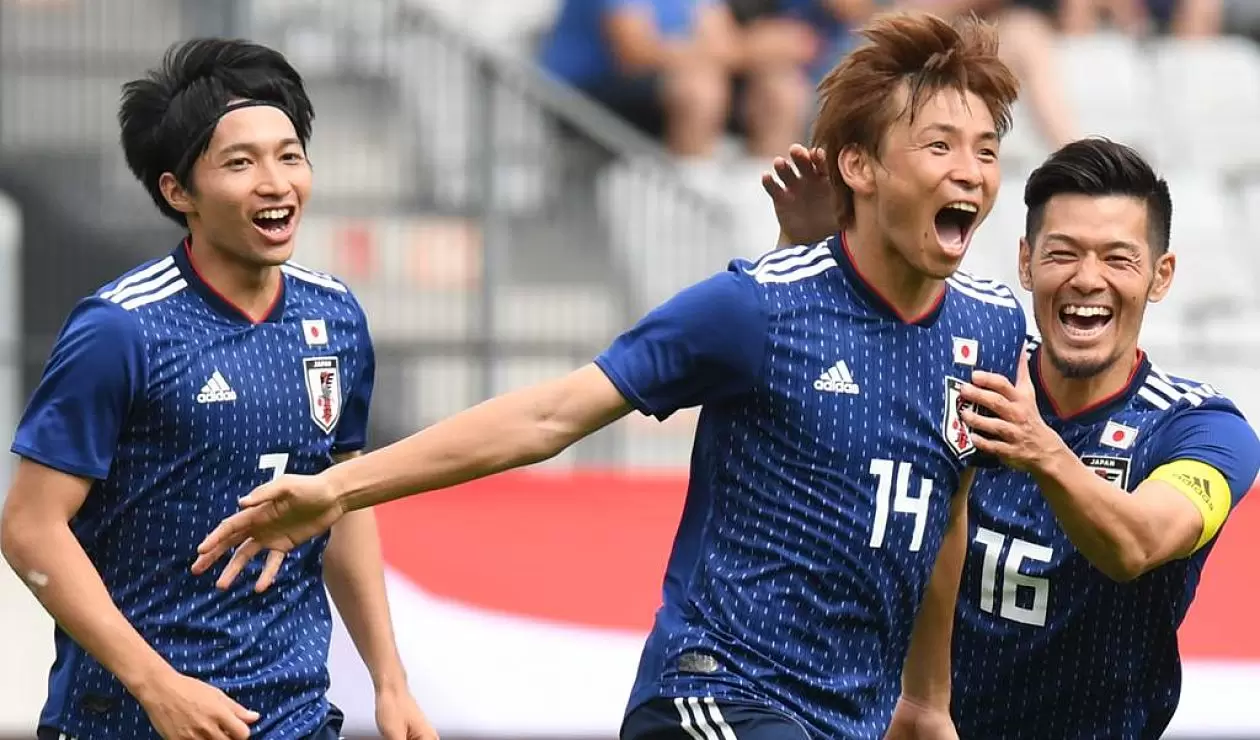 El Seleccionado japonés le marca un gol a Paraguay en partido amistoso 