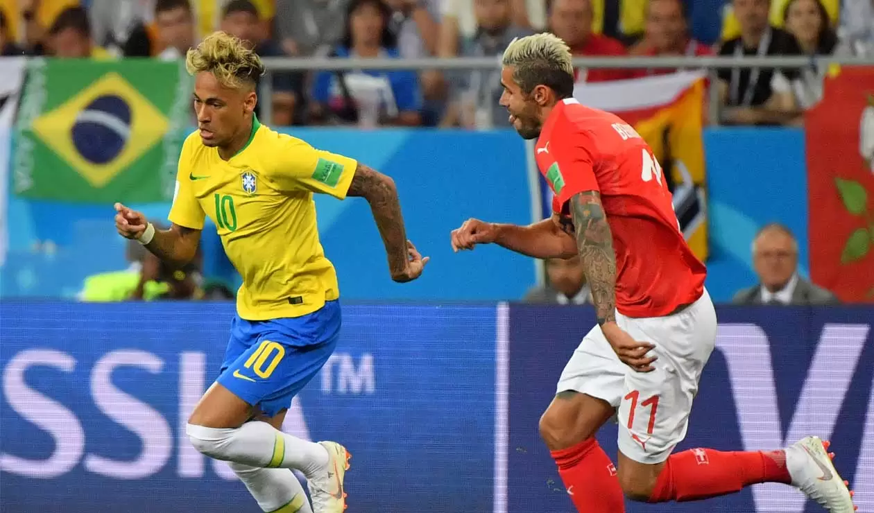 Neymar volvió a jugar un partido oficial con la selección brasileña