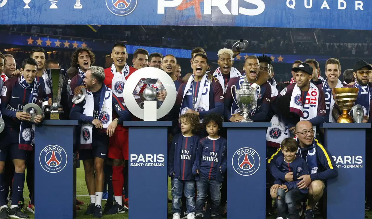 PSG campeón de la Ligue 1 2017-18