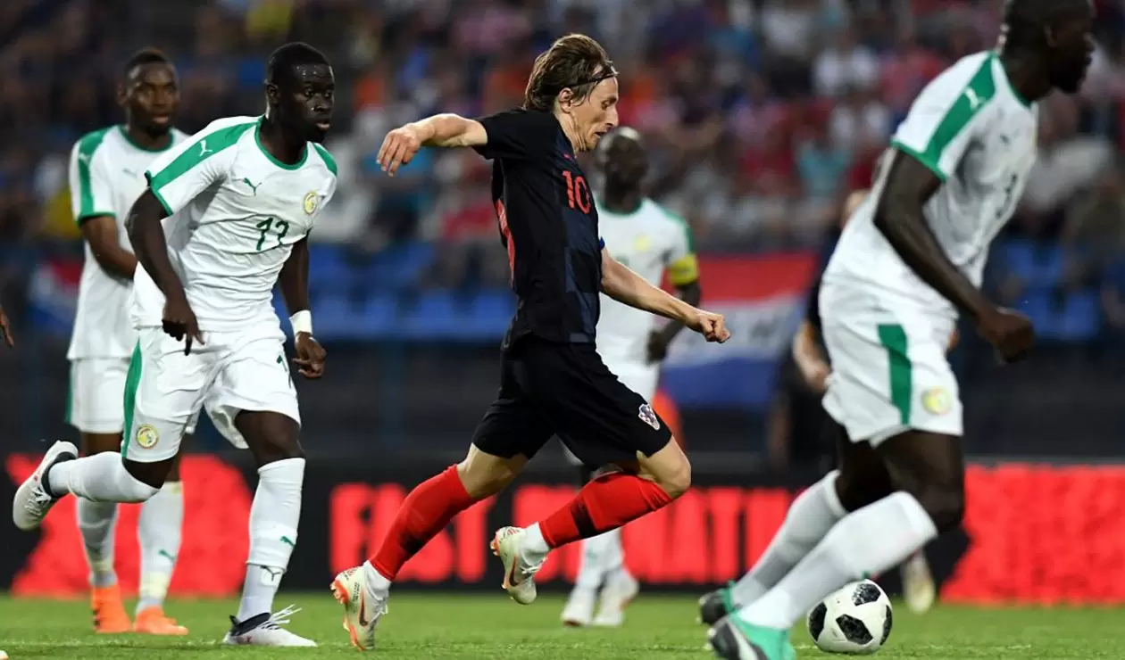 Senegal y Croacia amistoso
