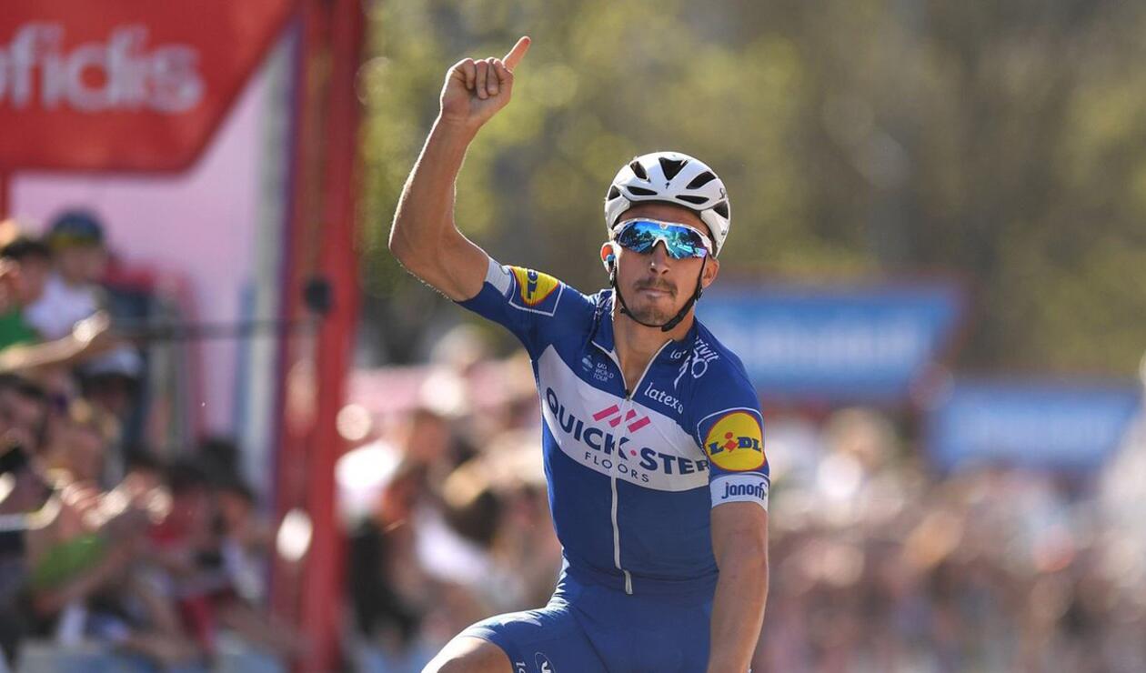 Alaphilippe se llevó la tercera etapa del Tour de Francia