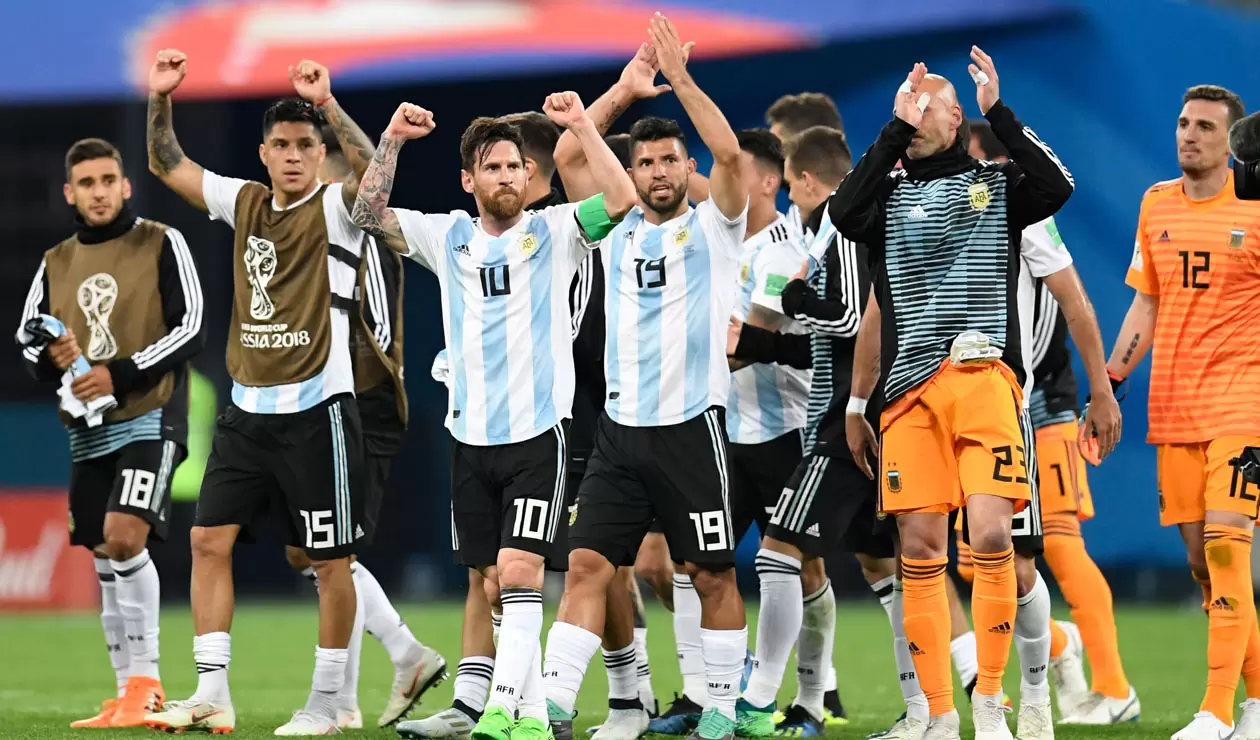 Argentina clasificó a los octavos de final del Mundial