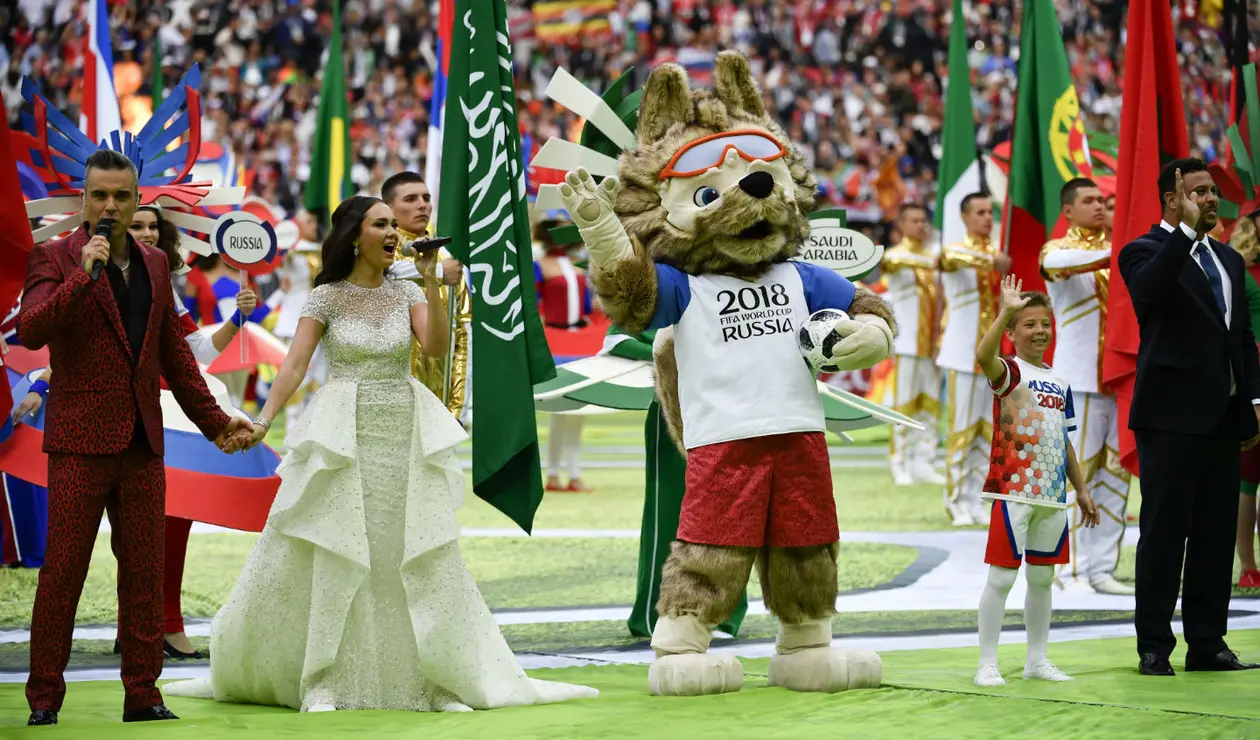 La ceremonia inaugural Rusia 2018