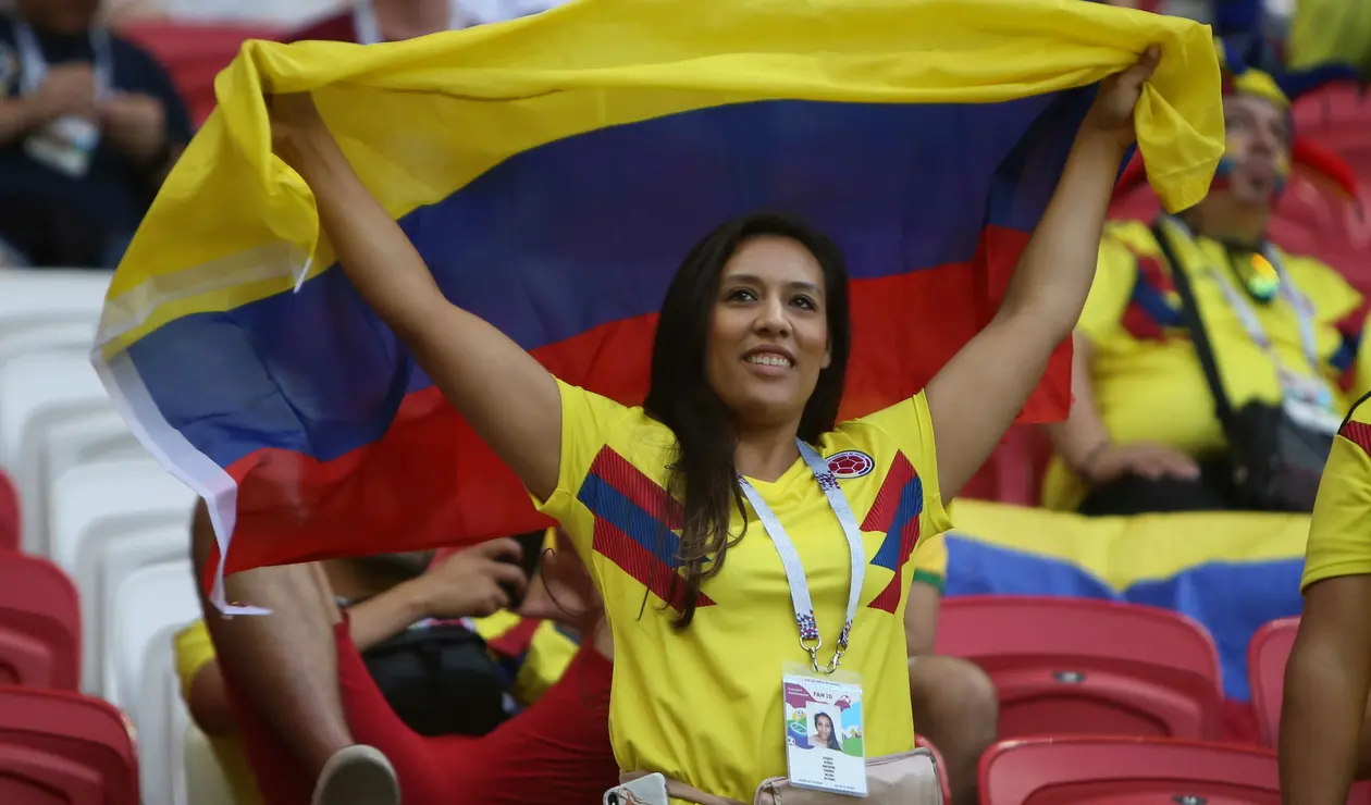 Los colombianos en el Kazán Arena