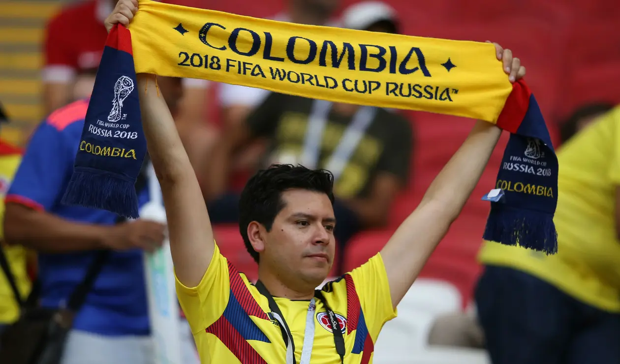 Los colombianos en el Kazán Arena