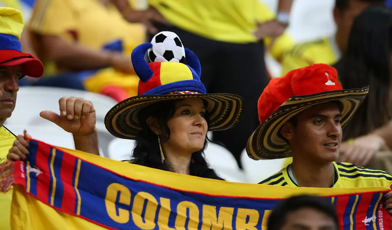 Los colombianos en el Kazán Arena