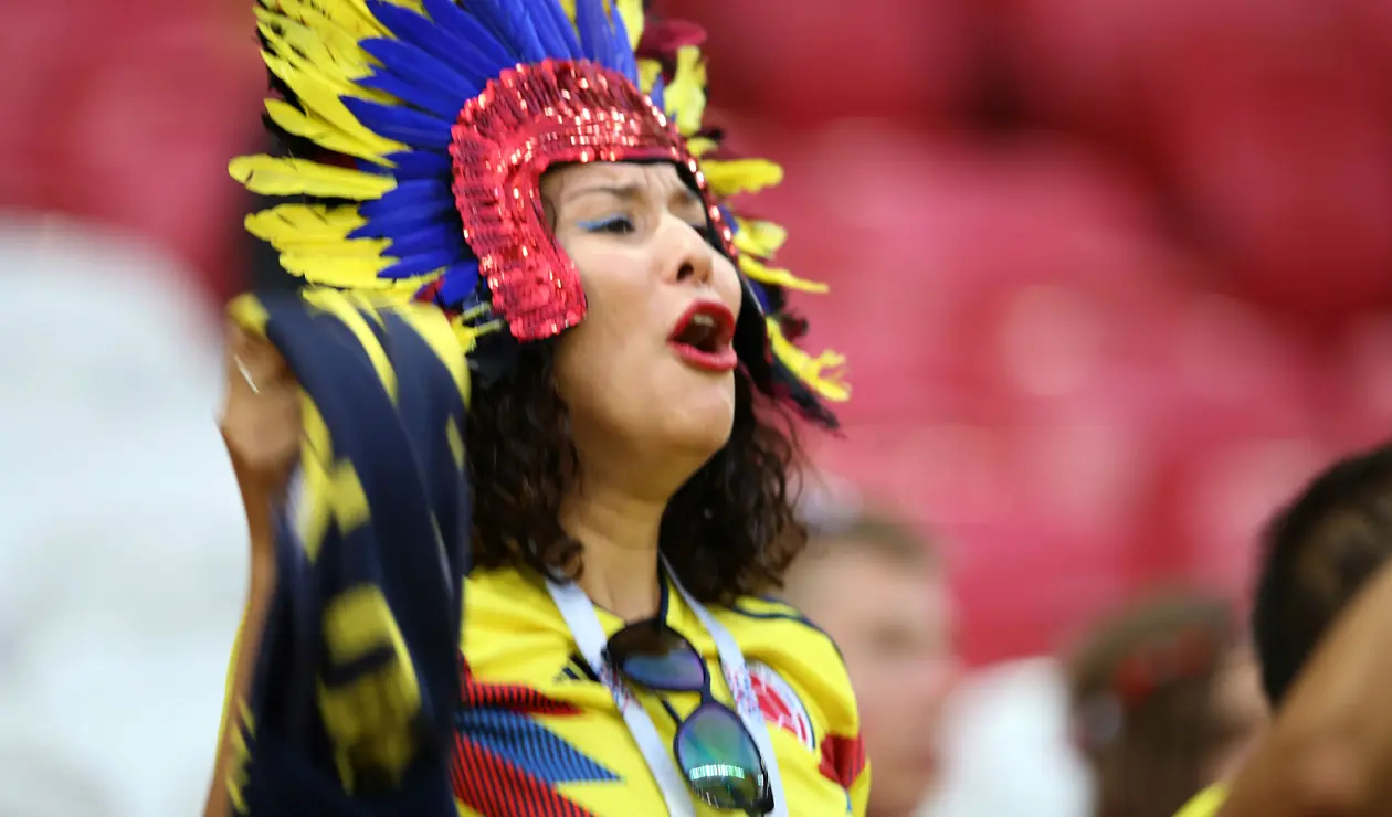 Los colombianos en el Kazán Arena