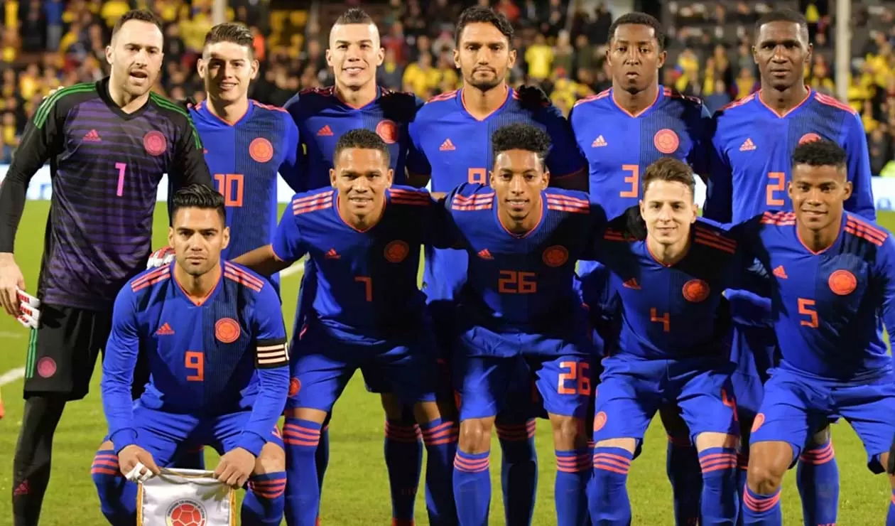 Jugadores de la Selección Colombia formados