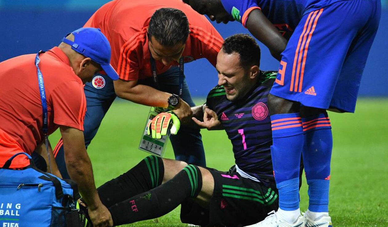 David Ospina, lesionado en la Selección Colombia
