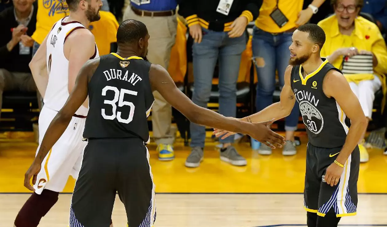Durant y Curry los protagonistas de las finales de la NBA