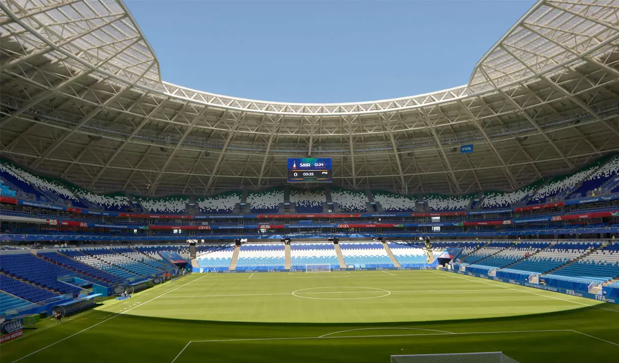 El Samara Arena, estadio de Colombia Vs Senegal en Rusia 2018