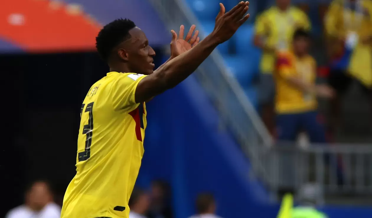 Yerry Mina, el héroe de Colombia ante Senegal en Rusia 2018