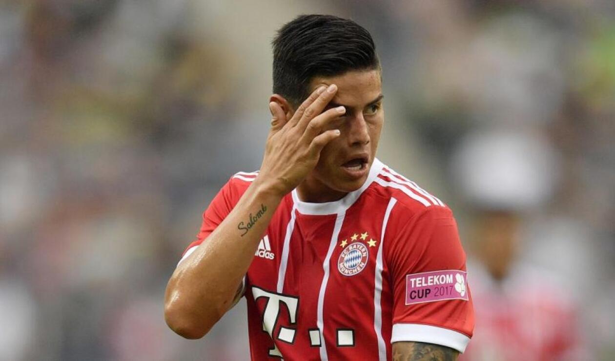 James Rodríguez fue el mejor jugador del Bayern Múnich en la temporada pasada