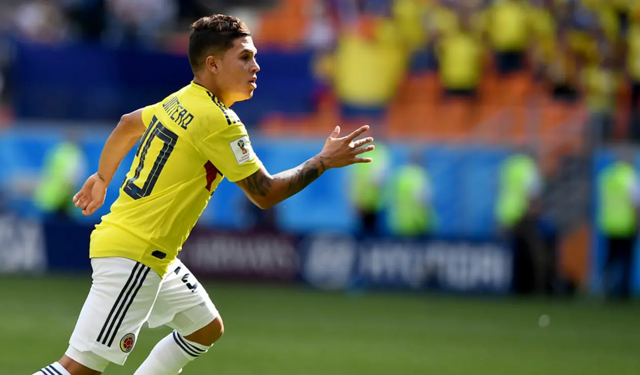 Juan Fernando Quintero sigue recibiendo elogios por su gol ante Japón