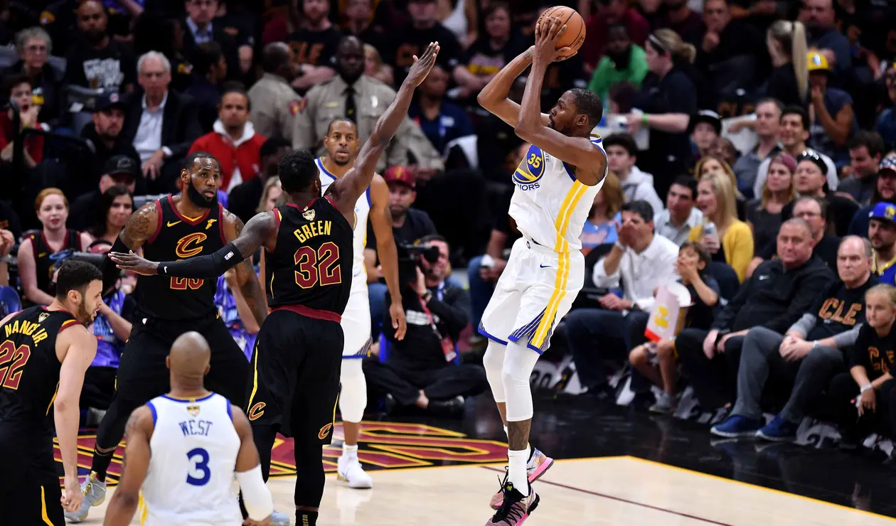 Kevin Durant, basquebolista de los Golden State Warriors