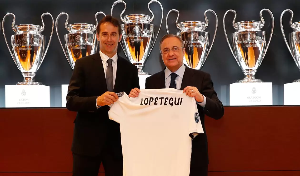 Julen Lopetegui presentado como DT del Real Madrid