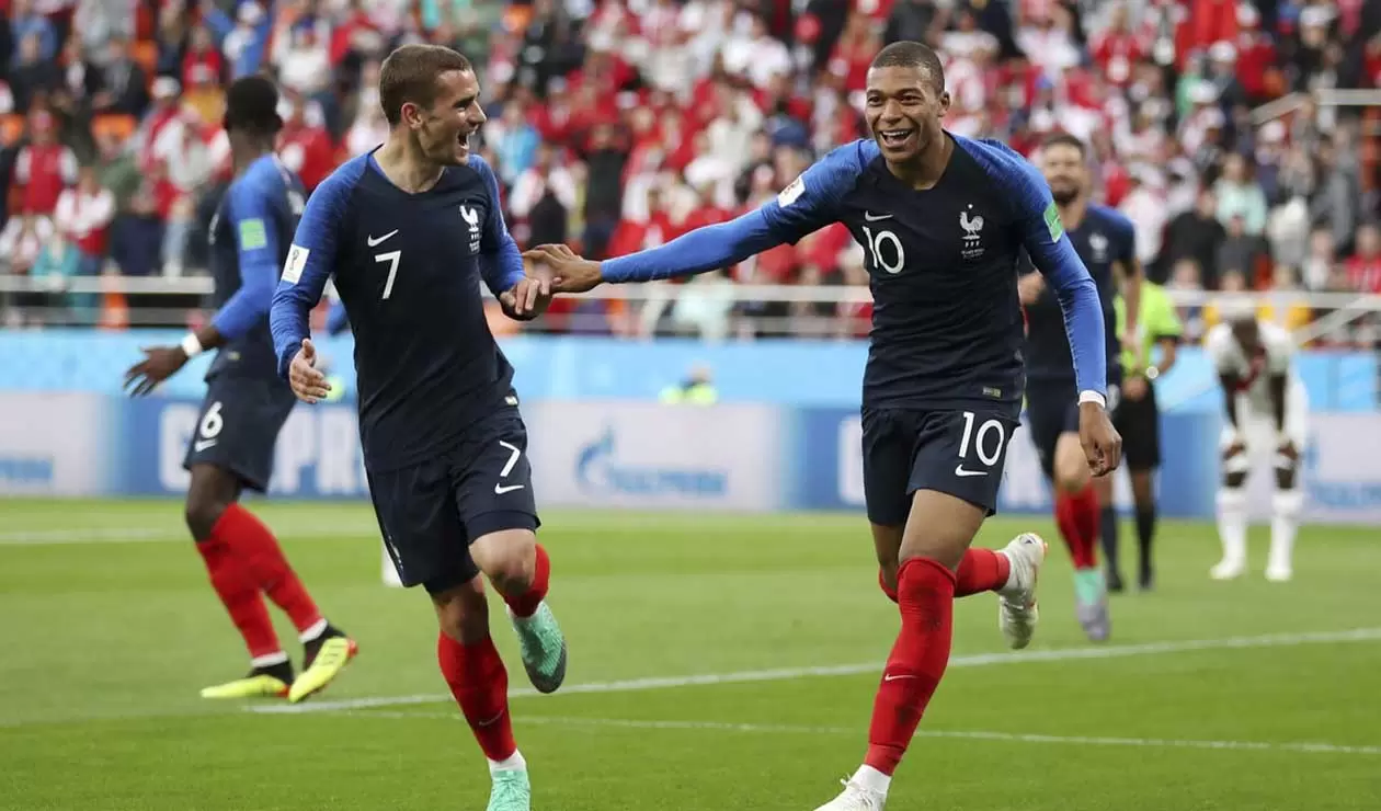 Kylian Mbappé marcó el gol del triunfo para Francia ante Perú