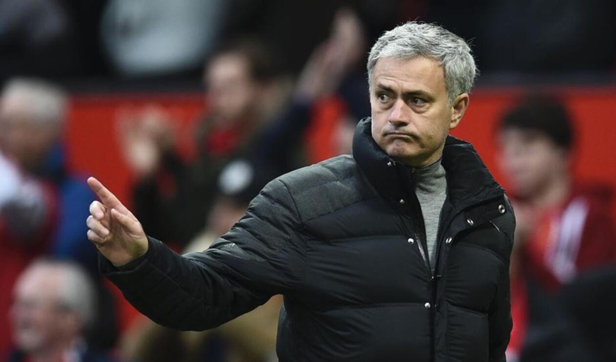 José Mourinho, técnico del Manchester United