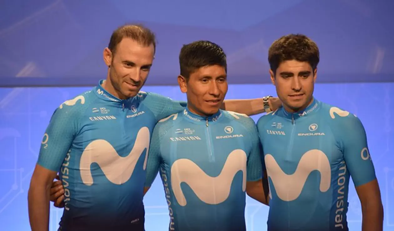 Quintana, Valverde y Landa serán los líderes del Movistar