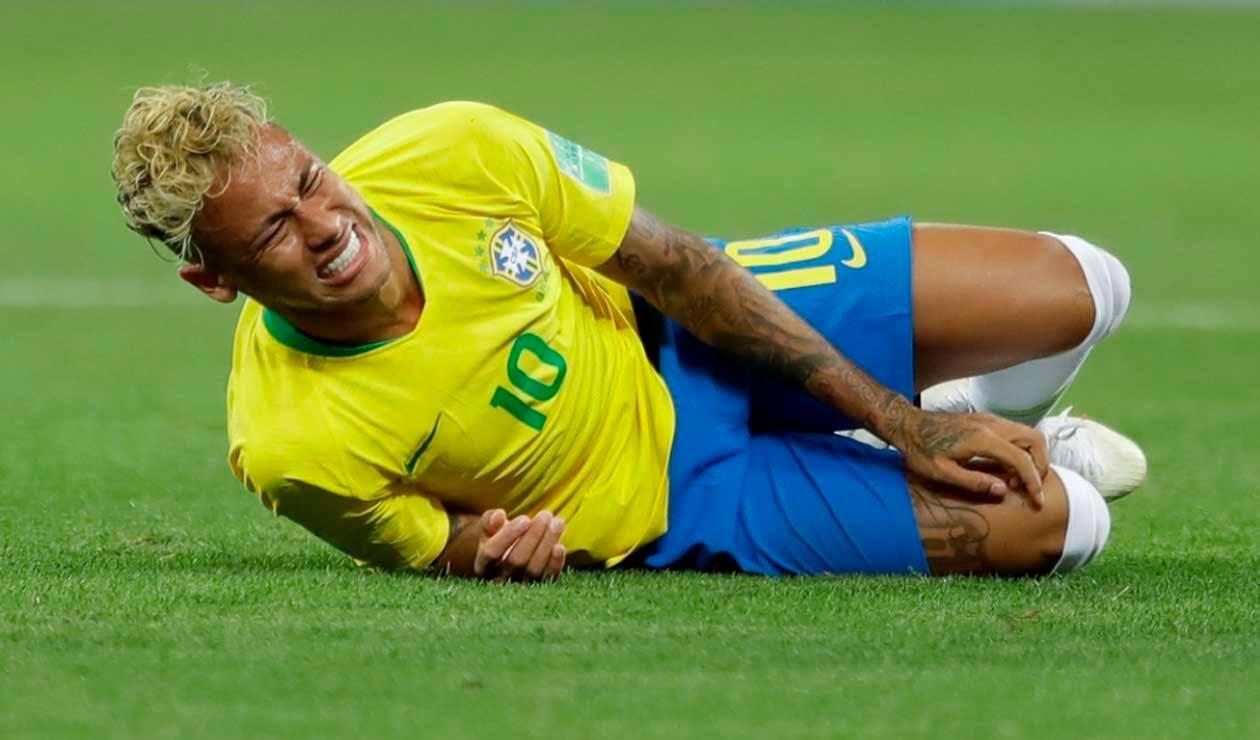 Neymar fue preocupación en Brasil por lesión