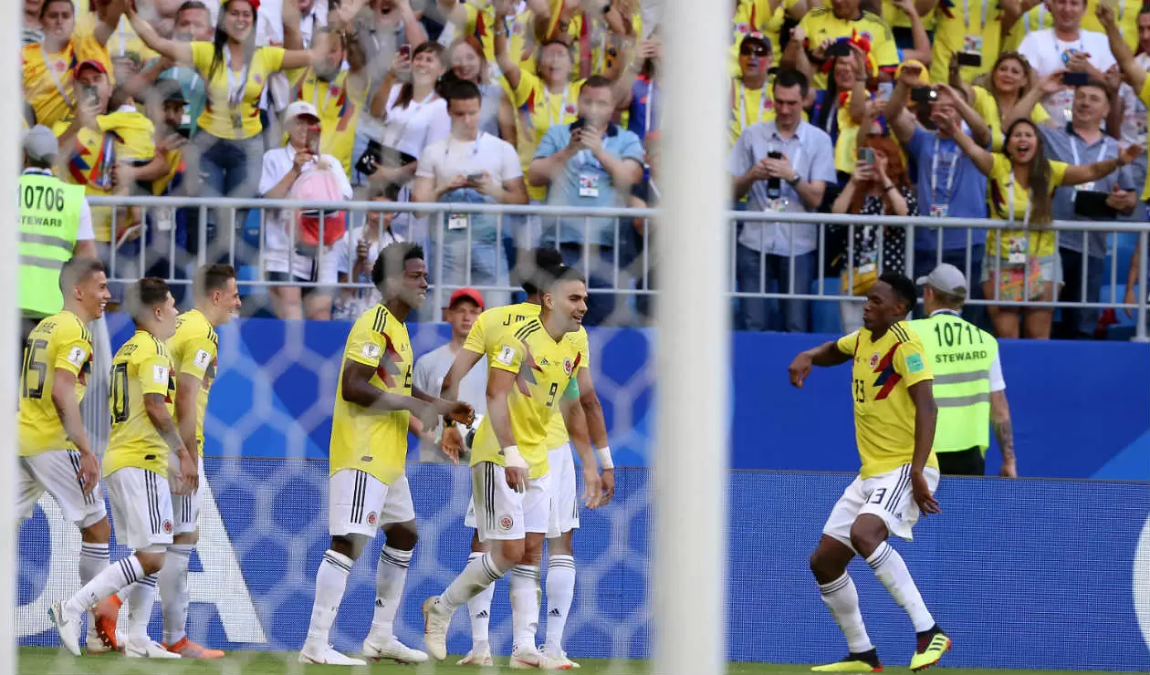 Colombia clasificó a octavos de final