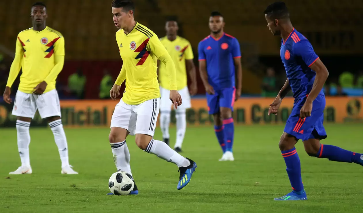 La Selección Colombia cuenta con James Rodríguez y Falcao para Rusia 2018