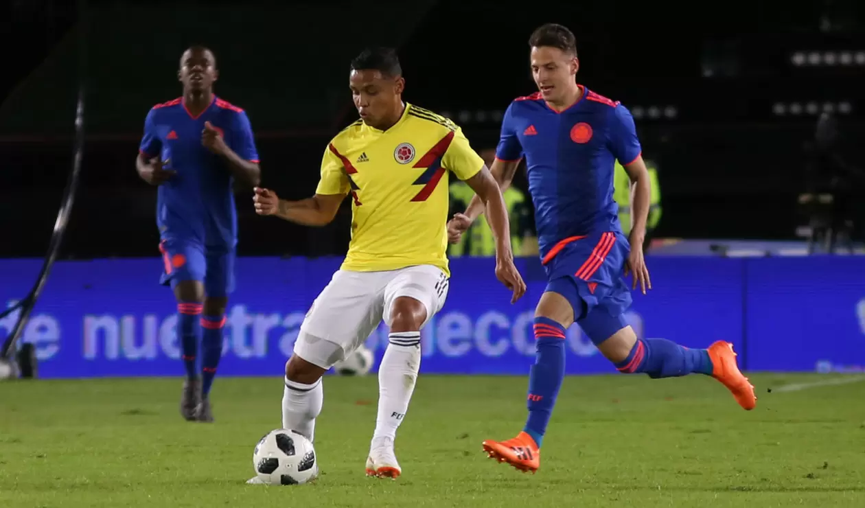 Selección Colombia en Bogotá