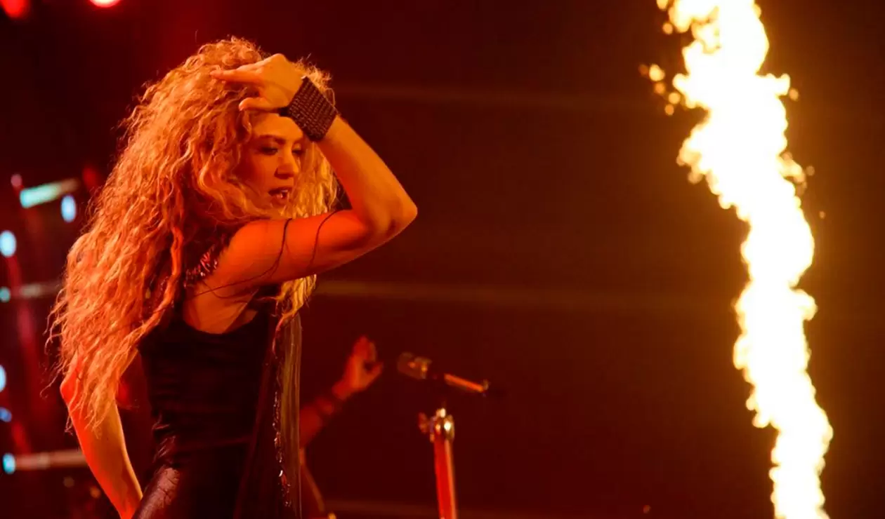 Shakira en concierto 