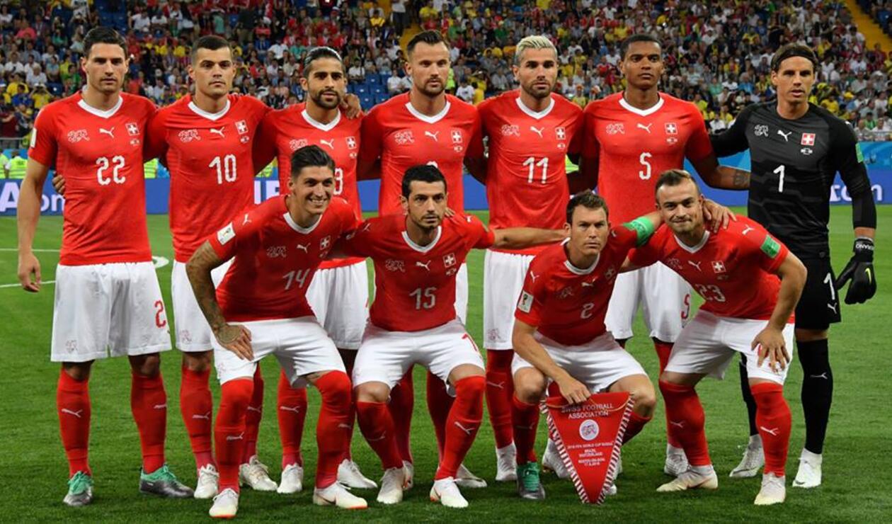 Suiza empató 1-1 ante Brasil en la Copa del Mundo Rusia 2018