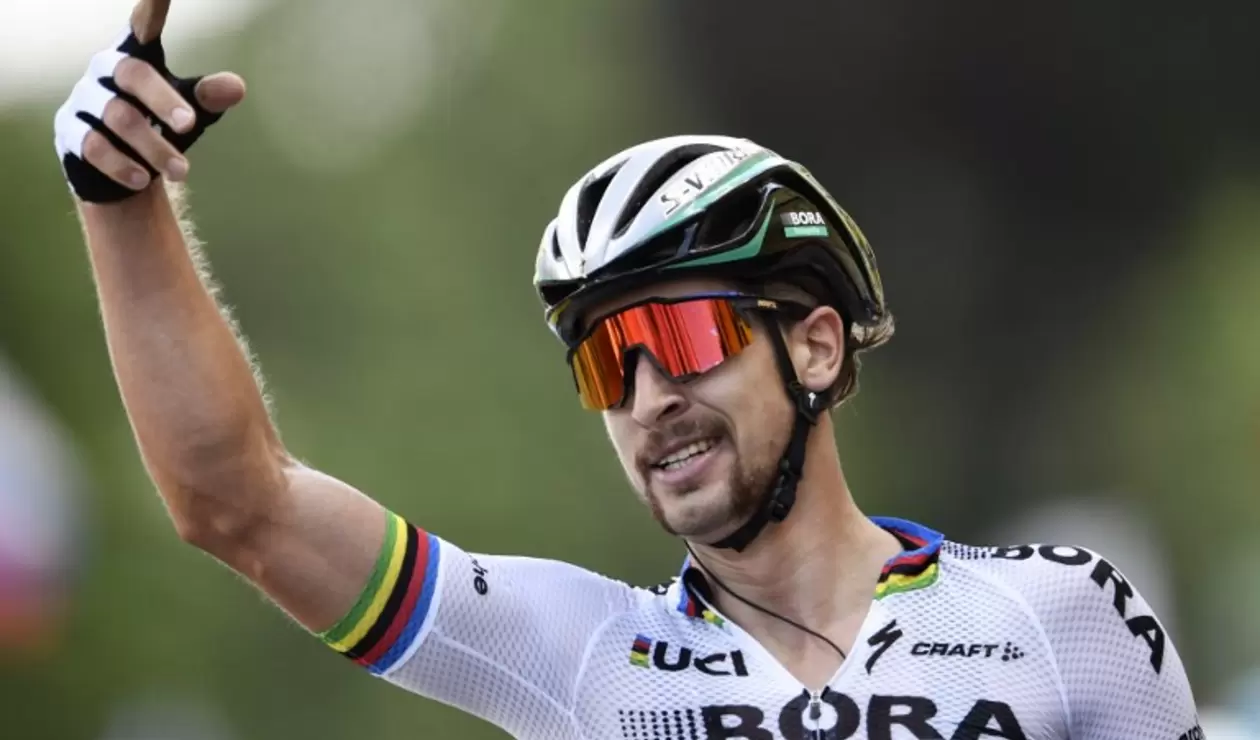 Corredor del Bora Peter Sagan en el Tour de Francia 2018