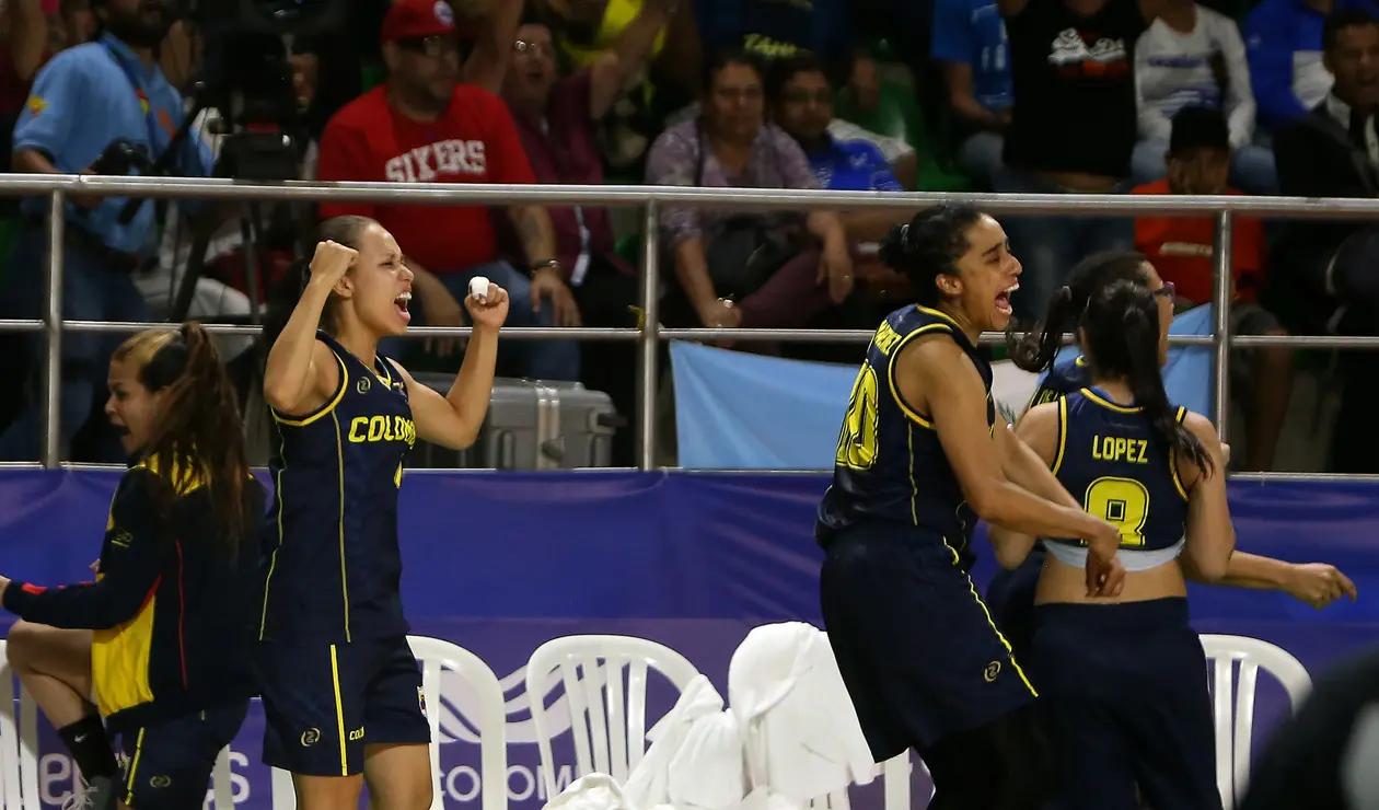 Colombia Cuba Baloncesto Femenino 2