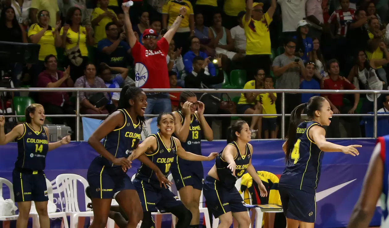 Colombia Cuba Baloncesto Femenino 3