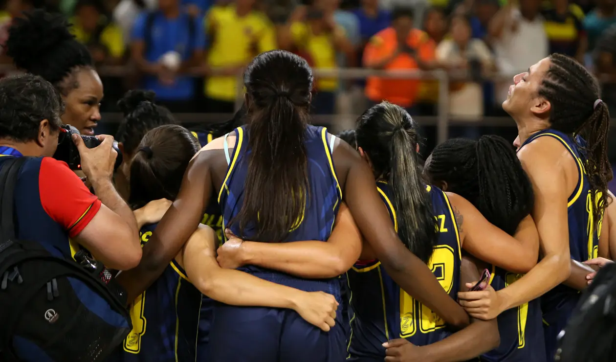 Colombia Cuba Baloncesto Femenino 6