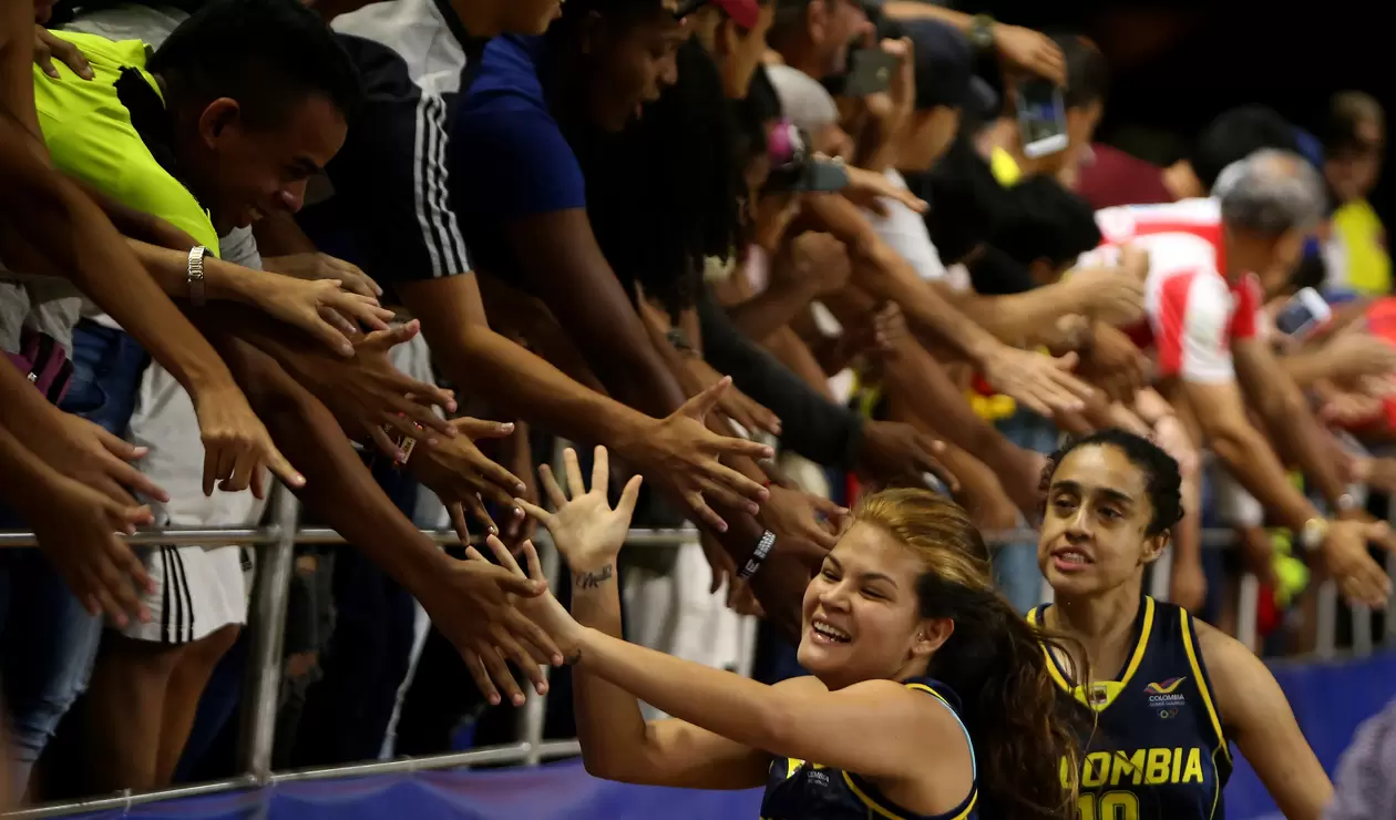 Colombia Cuba Baloncesto Femenino 7