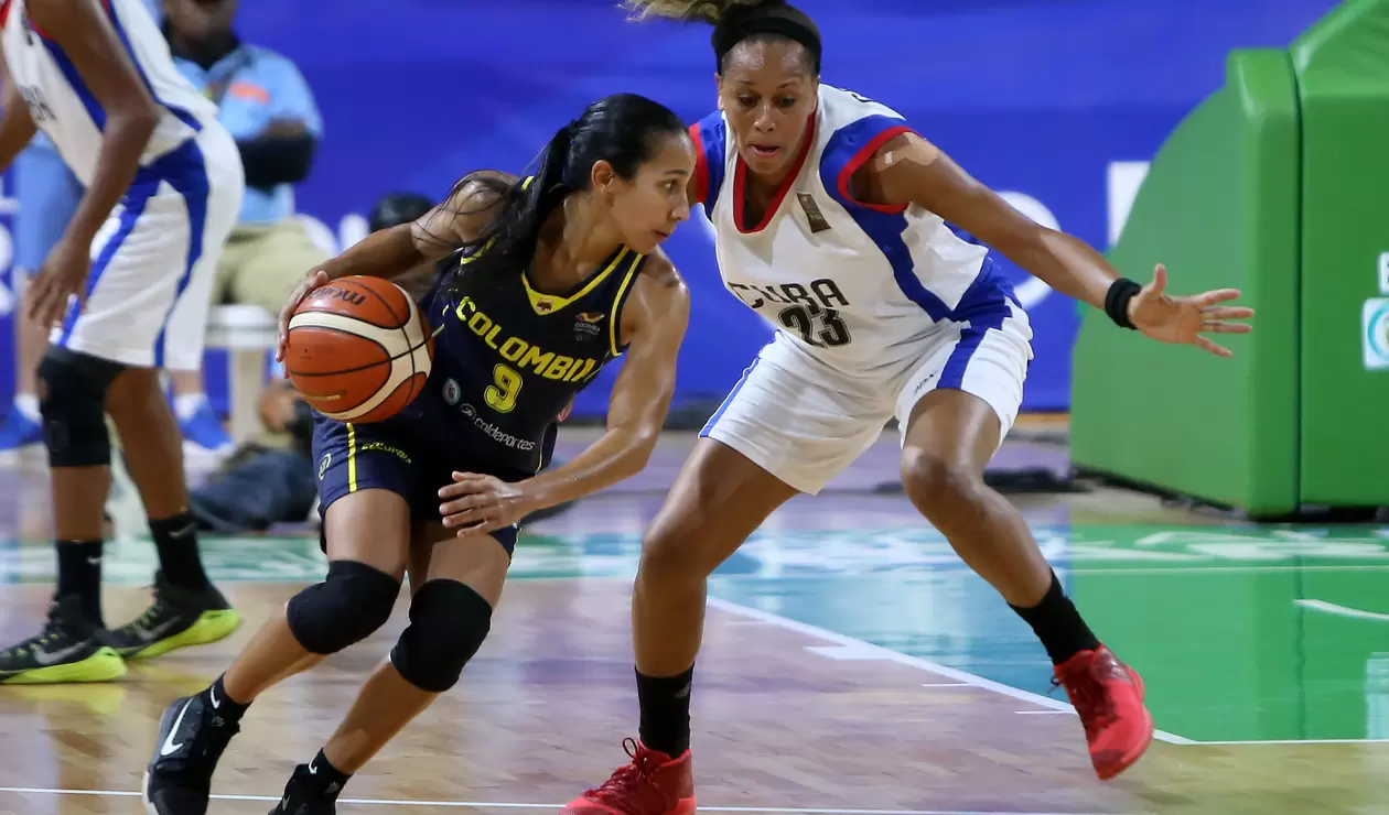 Colombia ganó medalla de oro en baloncesto femenino
