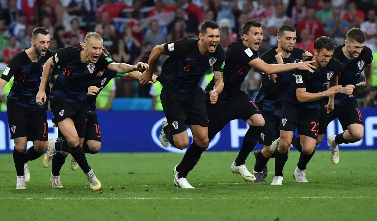 Croacia venció a Rusia por penales