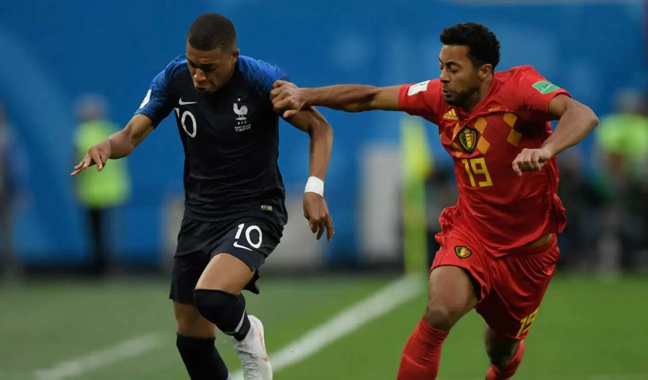 Bélgica y Francia en la primera semifinal del Mundial de Rusia 2018