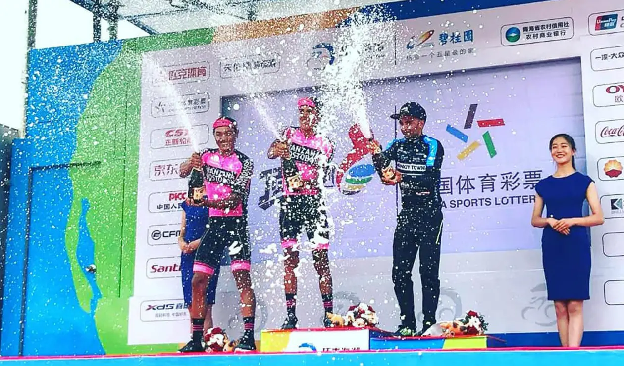 Hernán Aguirre Tour of Qinghai Lake 3