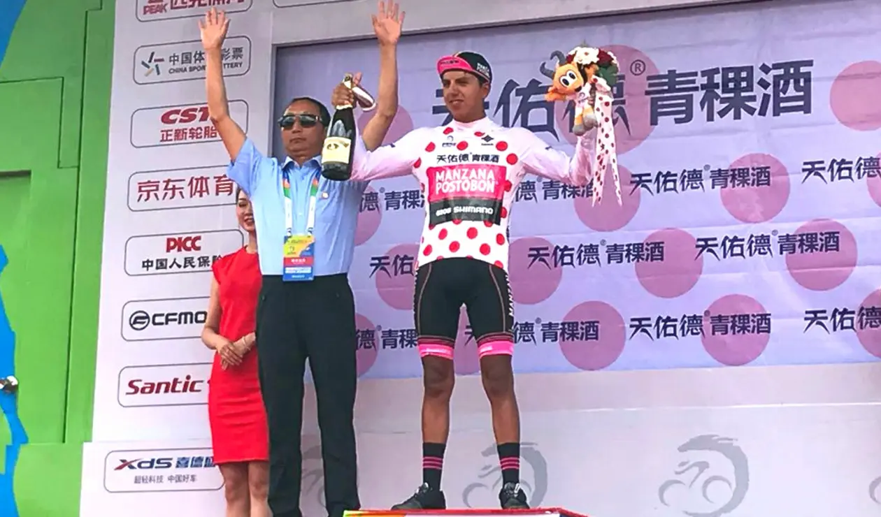 Hernán Aguirre Tour of Qinghai Lake 2