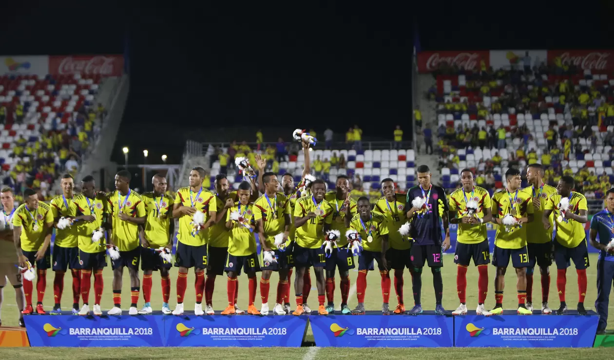 Colombia se colgó el oro en la final de fútbol masculino