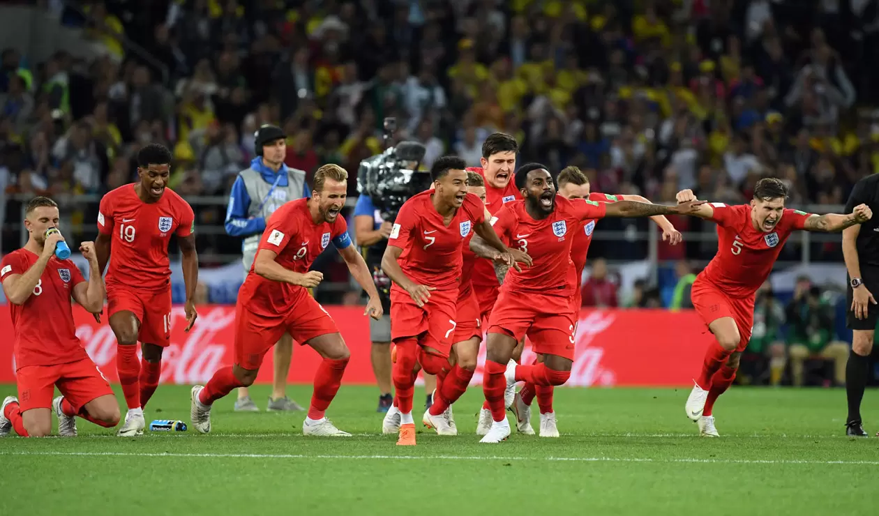 Inglaterra eliminó a Colombia en octavos de final de Rusia 2018